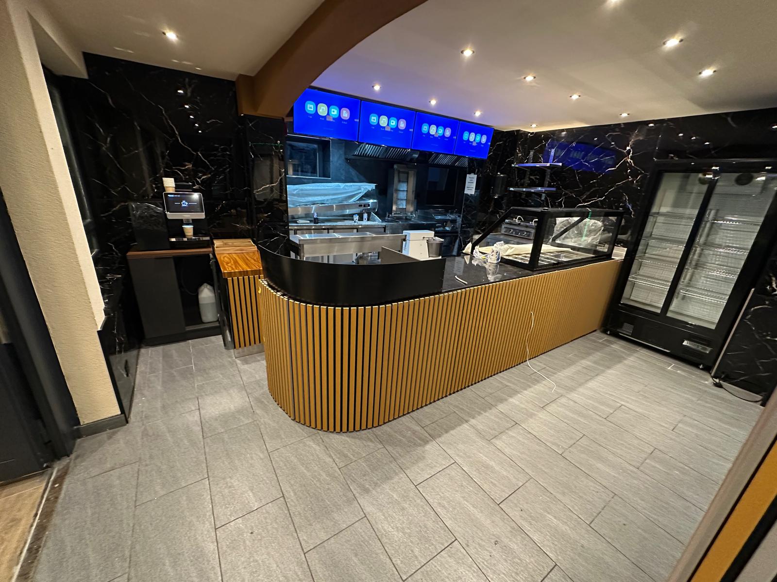 Imbiss & Pizzeria Komplettumbau